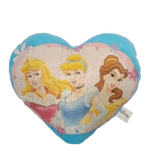 Disney Princess Pillow Plush Cinderella Belle Stuffed Pillow 10" - Picture 1 of 4